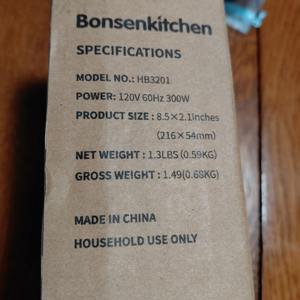 Hand immersion blender