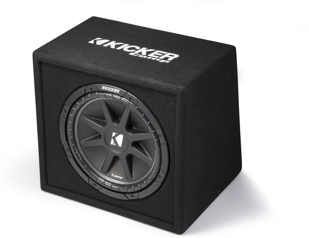 Kicker 43VC124 Single 12" Vented Loaded Enclosure