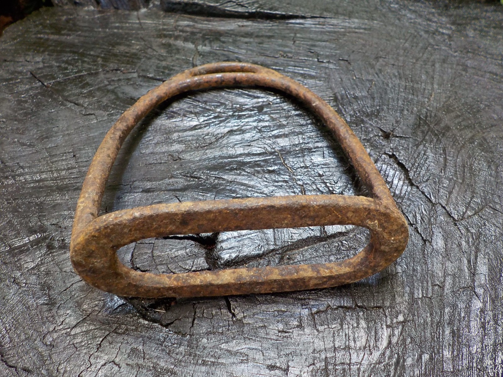 Old Rare Vintage Antique Civil War Relic Confederate Calvary Iron Stirrup