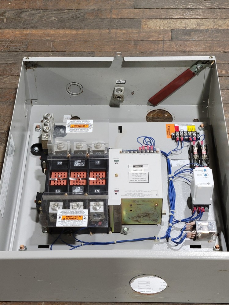 Generac RTSN200G3 Automatic Transfer Switch 200A 480V System 120/208V