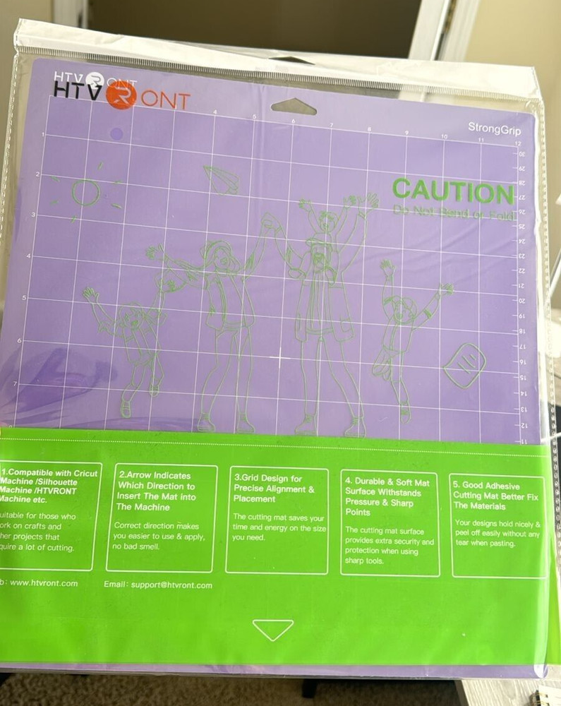 Cricut StrongGrip Machine Mat - 12" x 12"