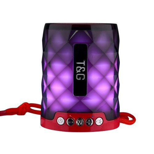 🎁 NEW TG-155 Bluetooth Speaker LED Lights Stocking Stuffer Gift Ready!
