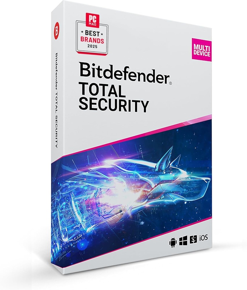 Complete Antivirus & Internet Security Suite - Total Security 2025 for 5 Devices