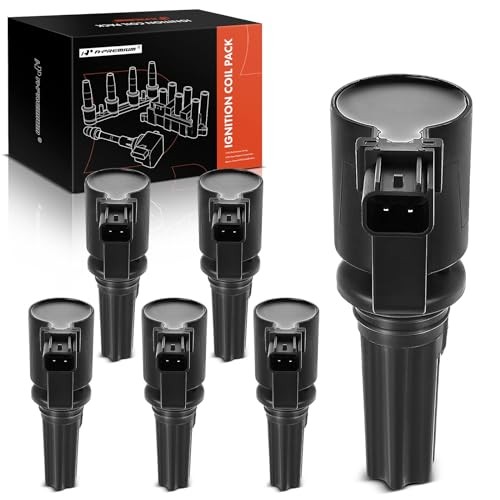 Engine Ignition Coil Pack Compatible with Jaguar S-Type 2000-2003 & Lincoln 6