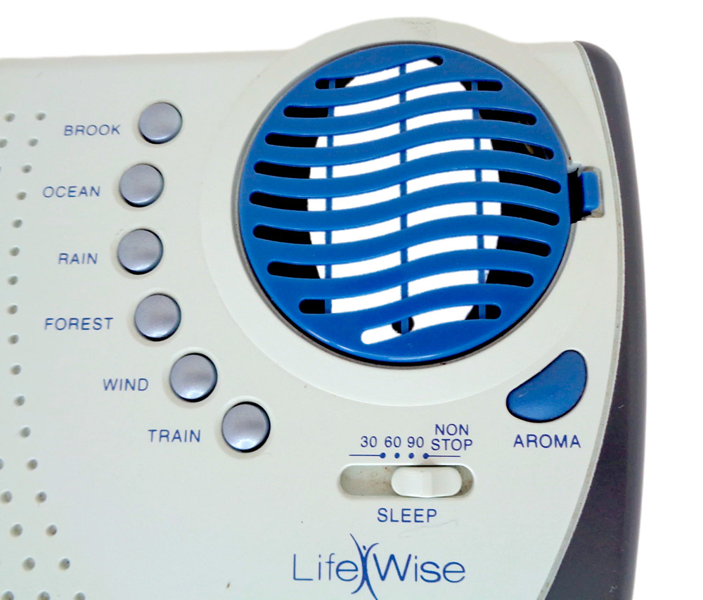Life Wise Aromatherapy Sound Machine Sleep Aid Programmable Timer