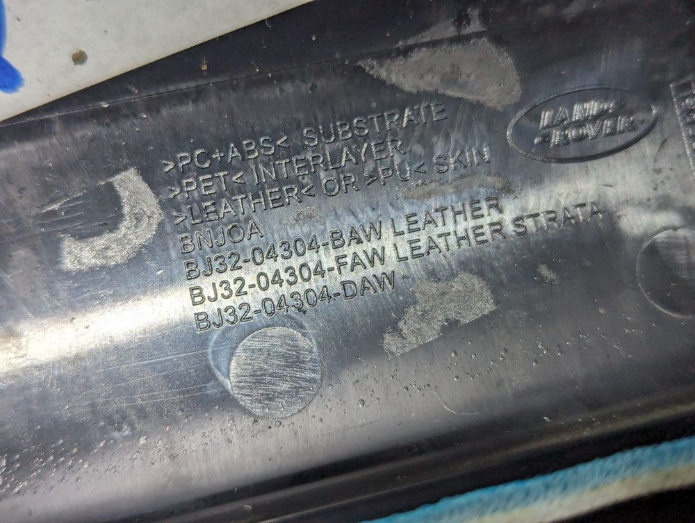 RANGE ROVER EVOQUE L538 DASHBOARD TRIM SET