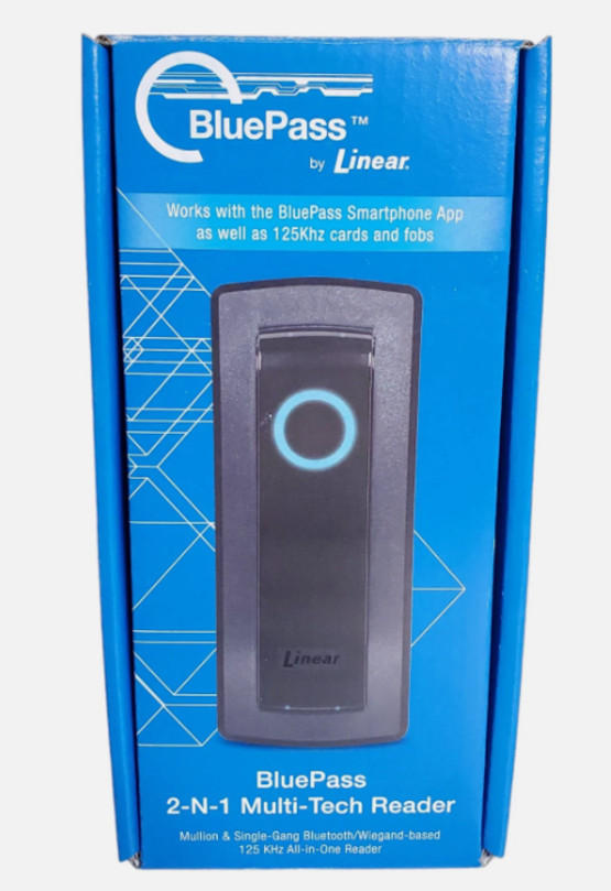 NEW Linear 2N1-BTPRX BluePass Multi-Technology Bluetooth Proximity Reader