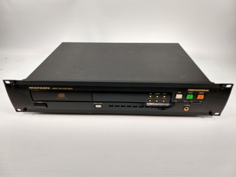 Vintage 1998 Marantz PMD321U Professional Rack Mount Compact Disc CD Player