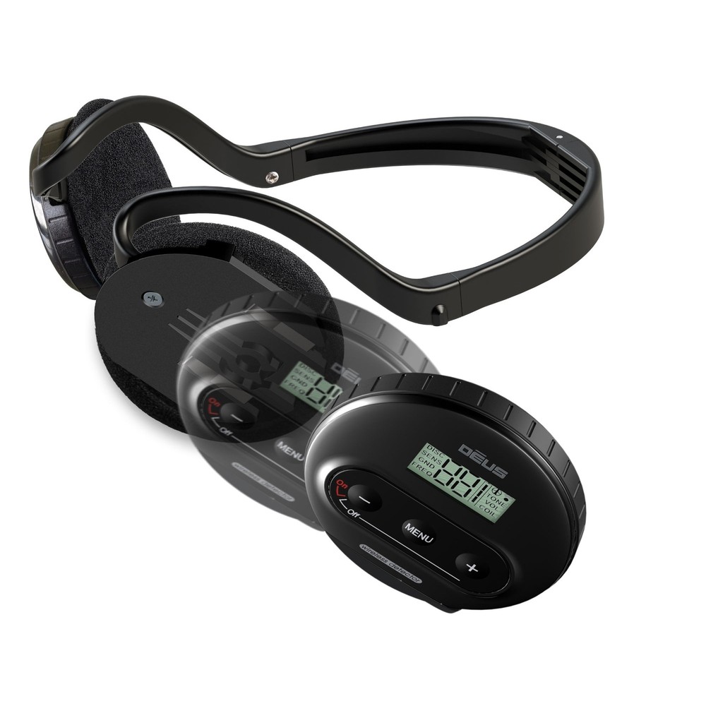 XP Deus Replacement Backphone Headband – WS4/WS6 Module Compatible (D096)