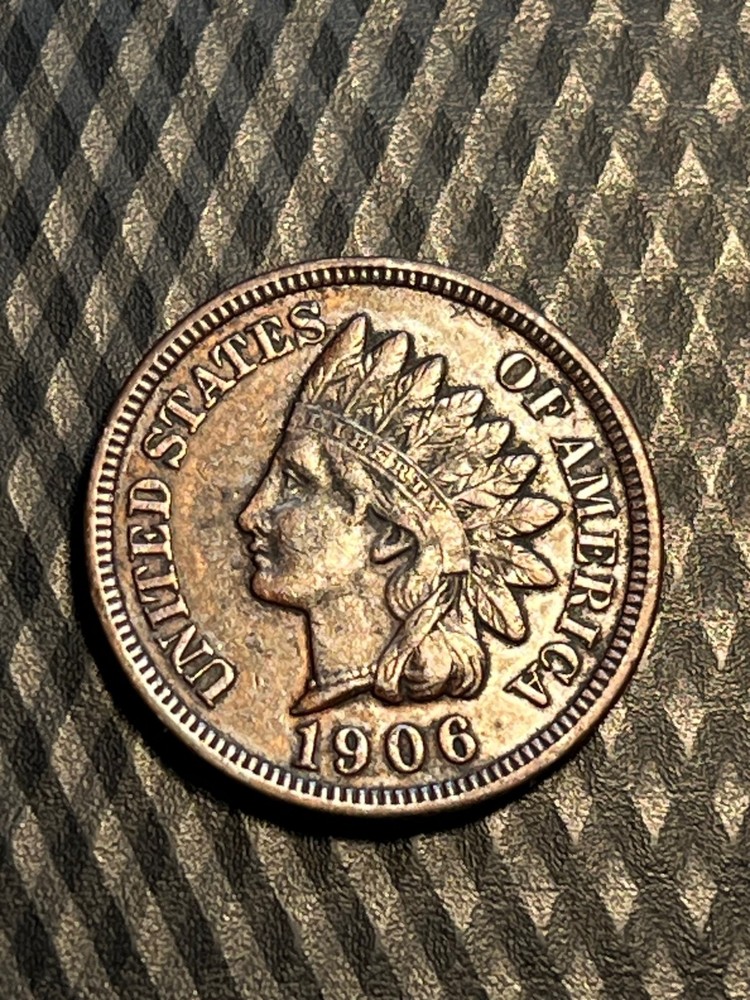 1906 Nice Indian Head Cent in CHXF #B