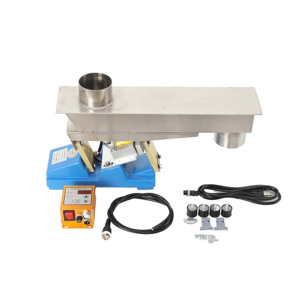 Electromagnetic Vibrating Feeder Shaking Feeding Machine w/Controller 110V 30W