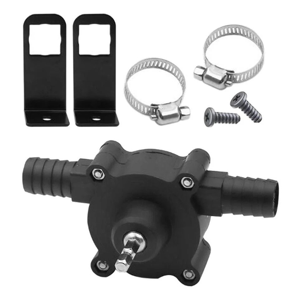 Drill Driven Water Pump for Quick Liquid Transfer