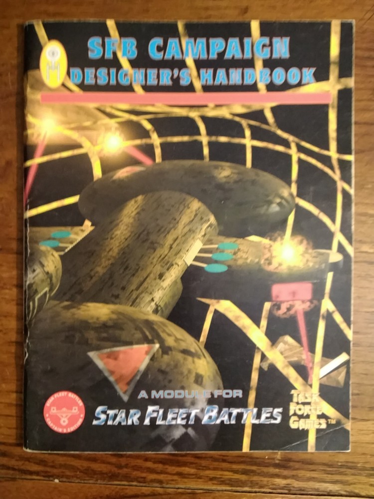 Star Fleet Battles Campaign Designer's Handbook Module Task Force Games
