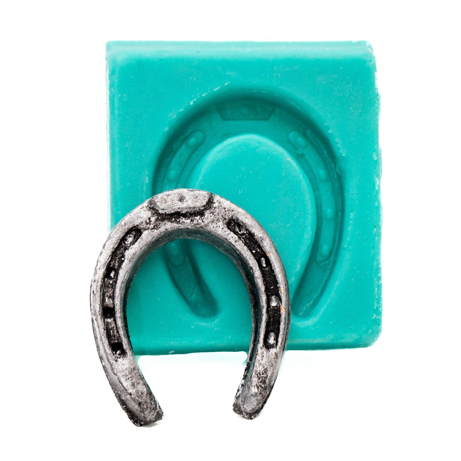 Silicone Horse Shoe Mold - Fondant Mold - Resin Mold - Jewelry Mold  (909)