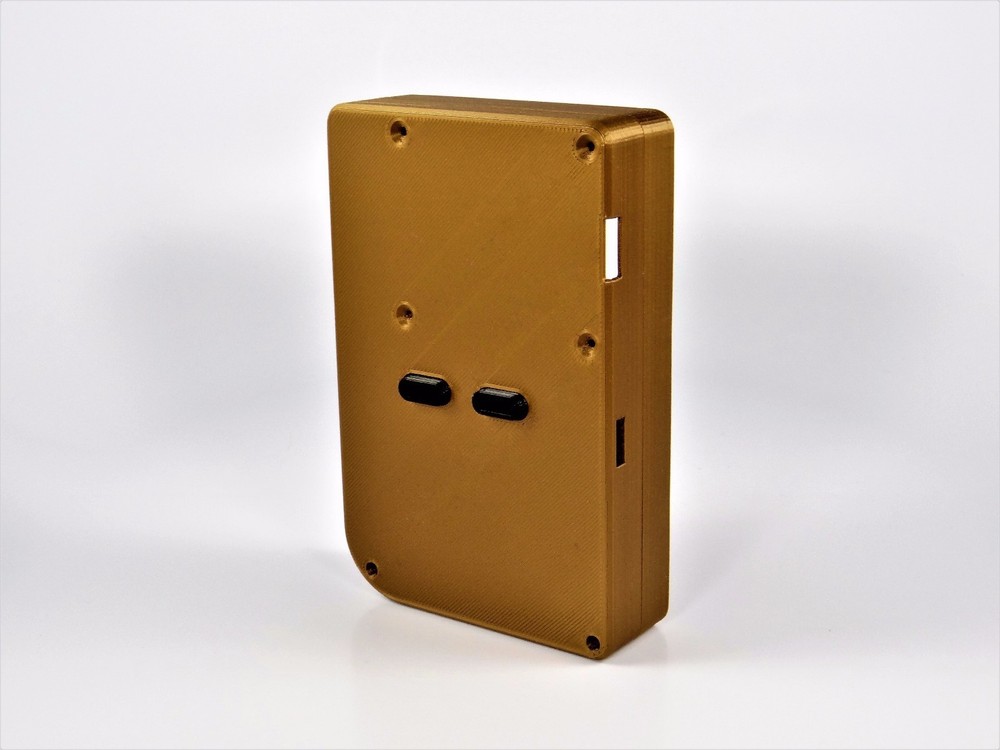 PiGRRL 2 COPPER Game Boy Case with Buttons & Screws for Raspberry Pi 2/3
