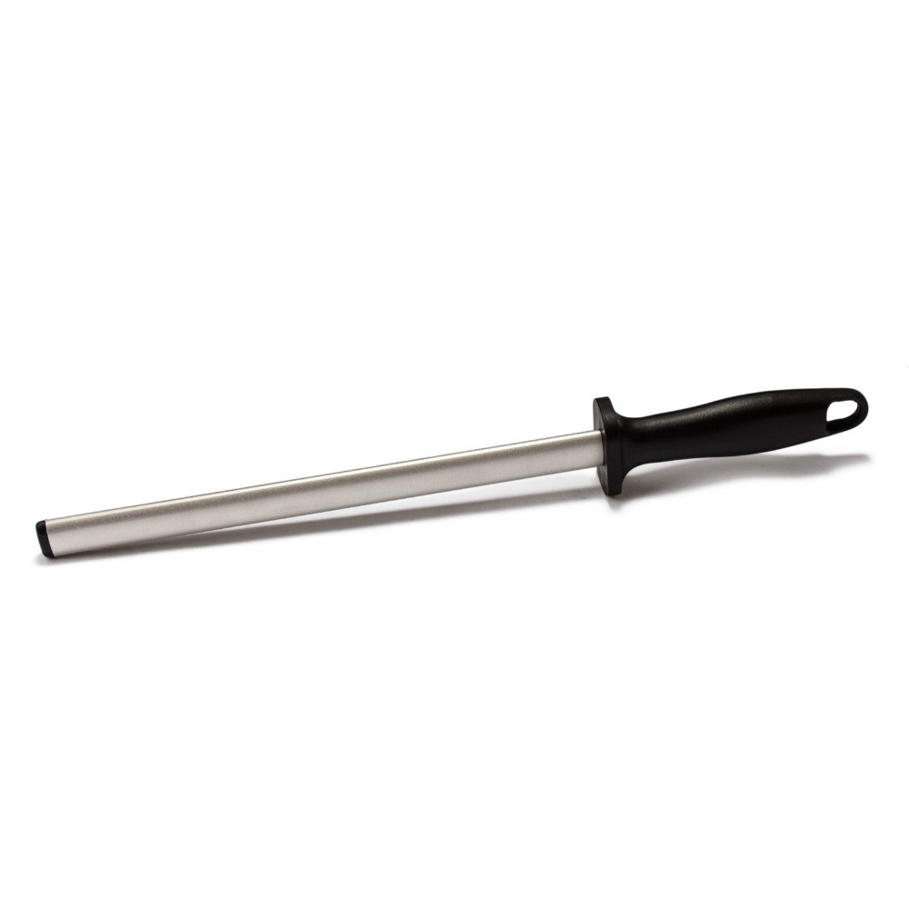10" Diamond Sharpening RodKitchen Knife Sharpener Steel, Restaurant Sharpening