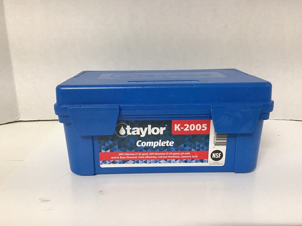 Taylor K2005 Swimming Pool Testing Kit READ PLEASE