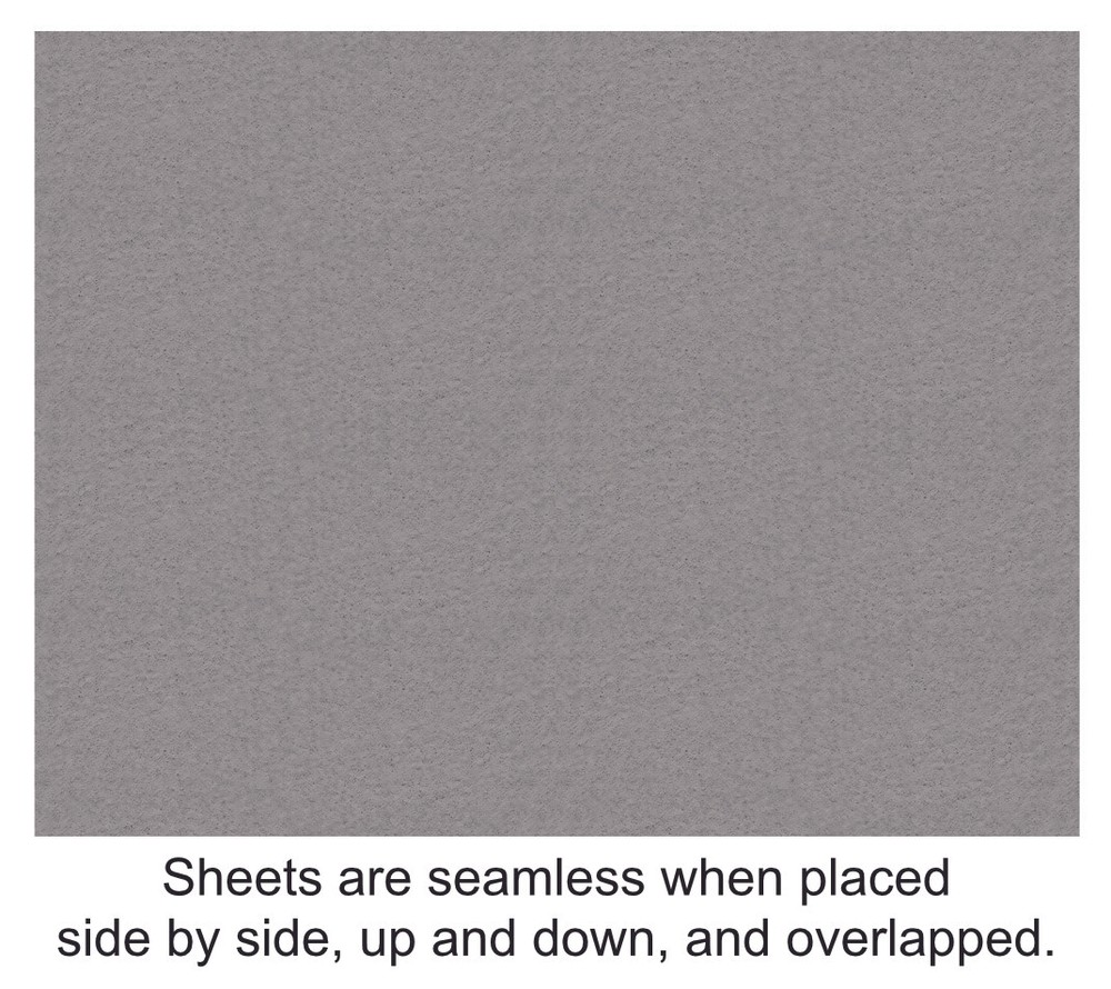 N Scale Concrete Model Train Scenery Sheets –5 Seamless 8.5x11 Gray