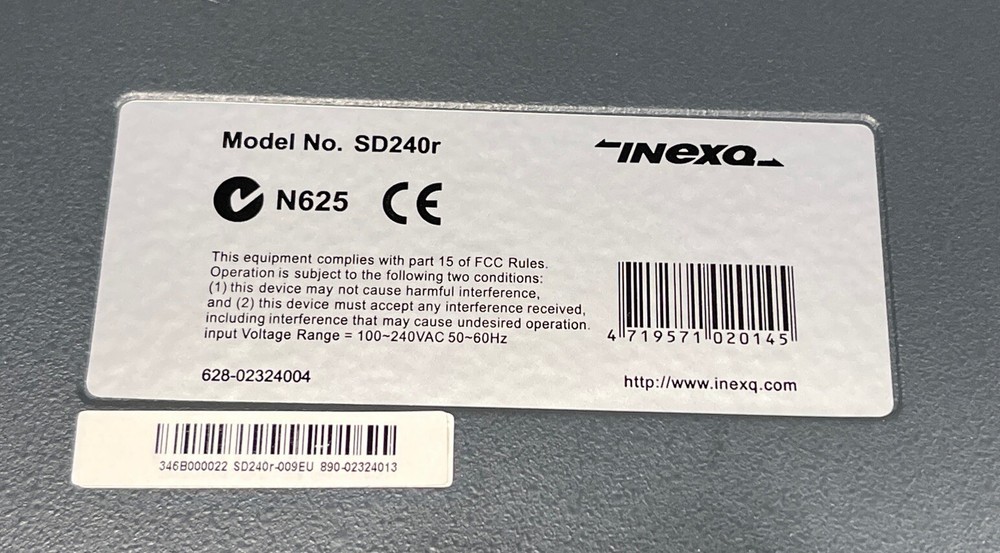 INEXQ NexSwitch SD240r Rack-Mountable Switch