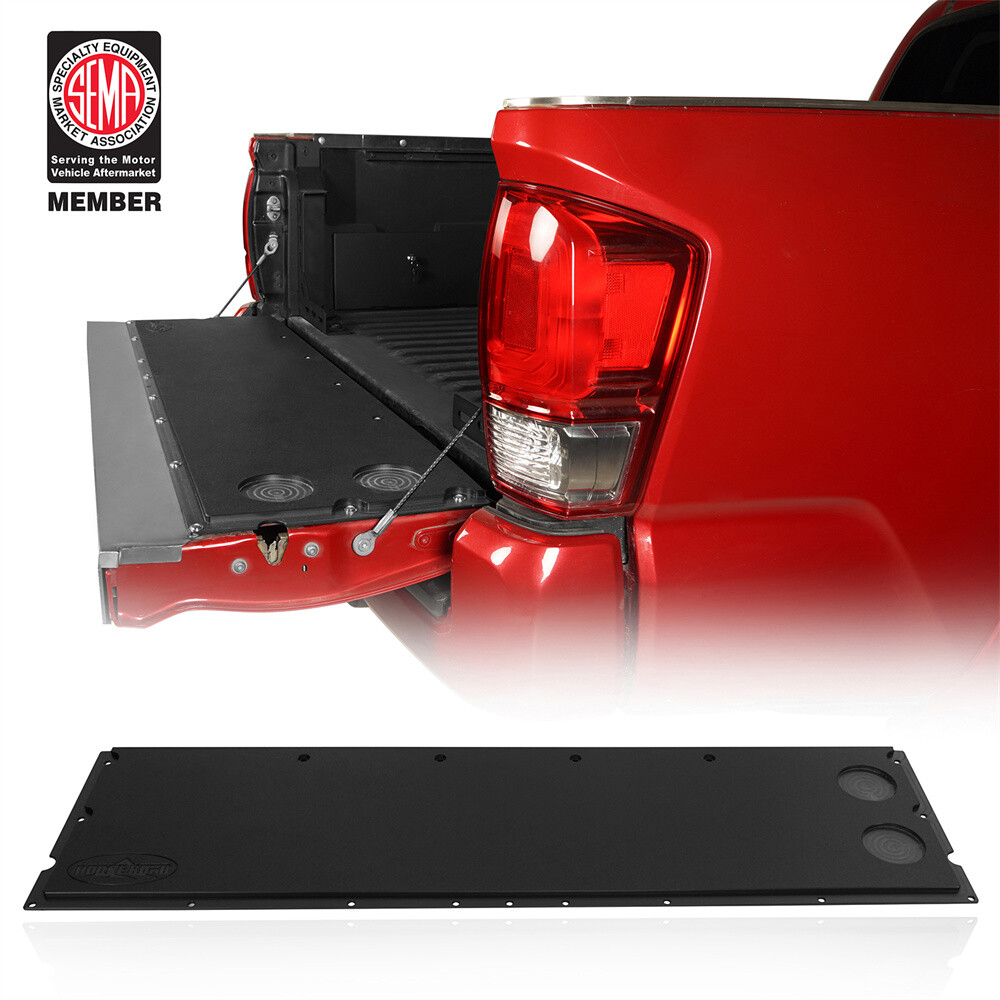 Tailgate Cover Panel Table Plate Pad For Toyota Tacoma 2005-2023 2nd & 3rd Gen