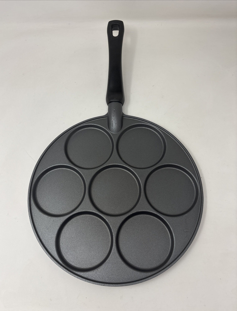 Nordic Ware Silver Dollar Pancake Pan #01940 HAS FLAWS ON SURFACE