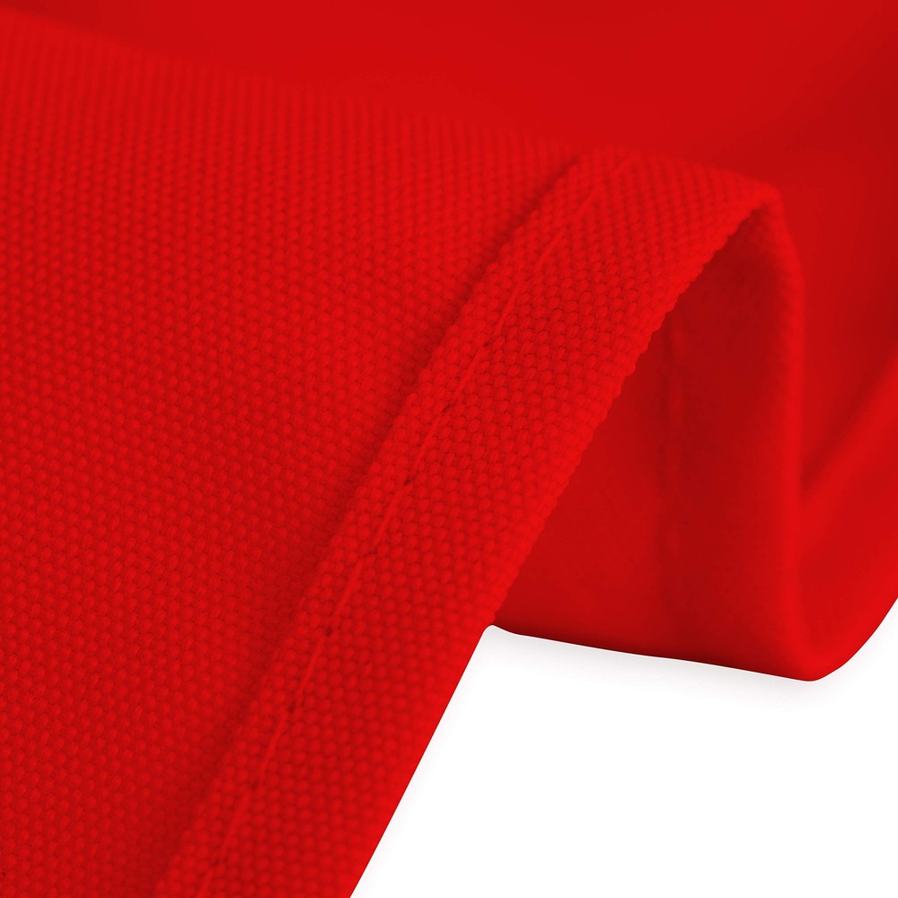 Linentablecloth 60 X 126inch Rectangular Polyester Tablecloth Red