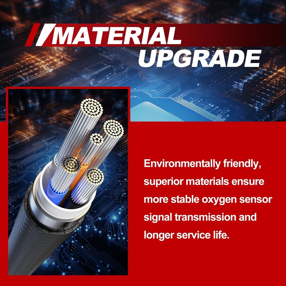 UNITHUB Oxygen Sensor Upstream + Downstream 2344011 2344098 Compatible for...