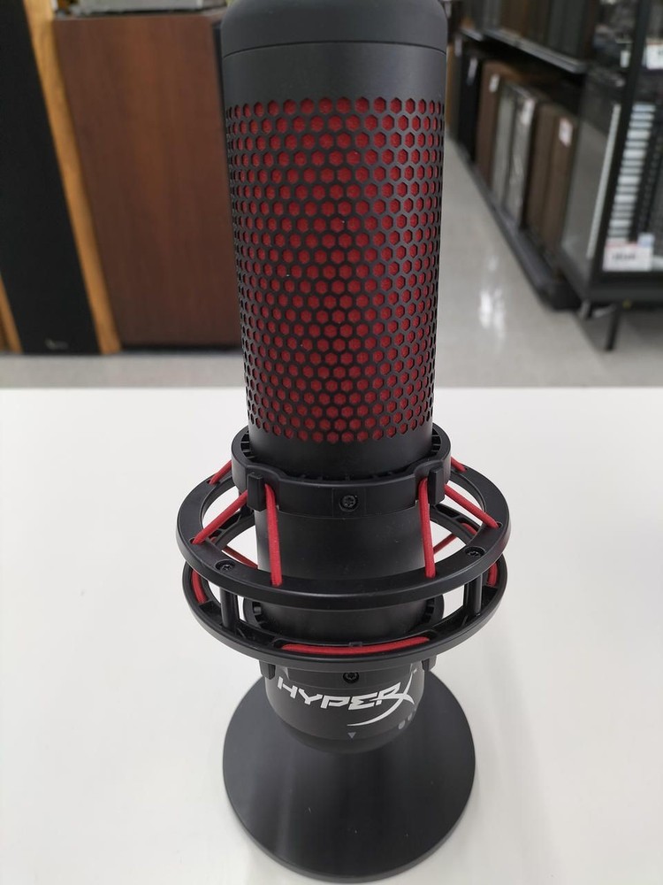 HYPERX USB Condenser Microphone QUADCAST 4P5P6AA Used