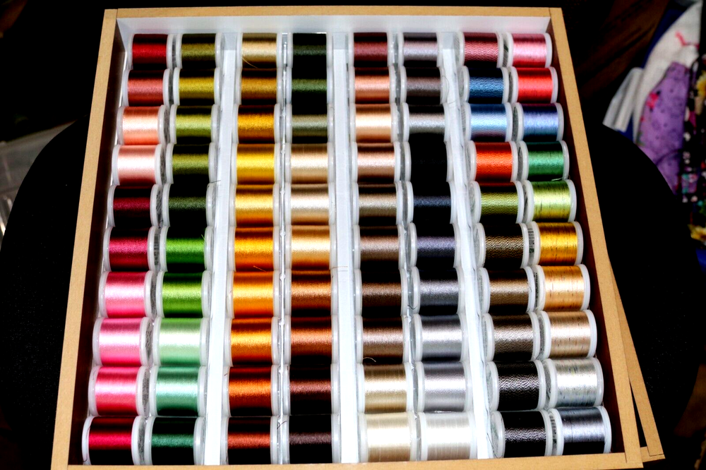 Madeira Thread Treasure Chest Full Thread Set BRAND NEW Complete 2 Extra Spools!