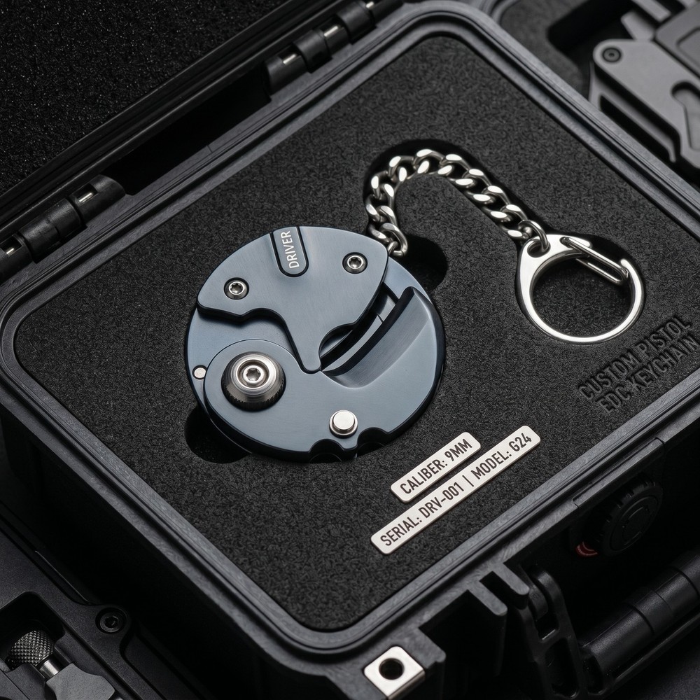 Multifunction Keychain Screwdriver | Hex Coin Folding EDC | Tool Mini Knife