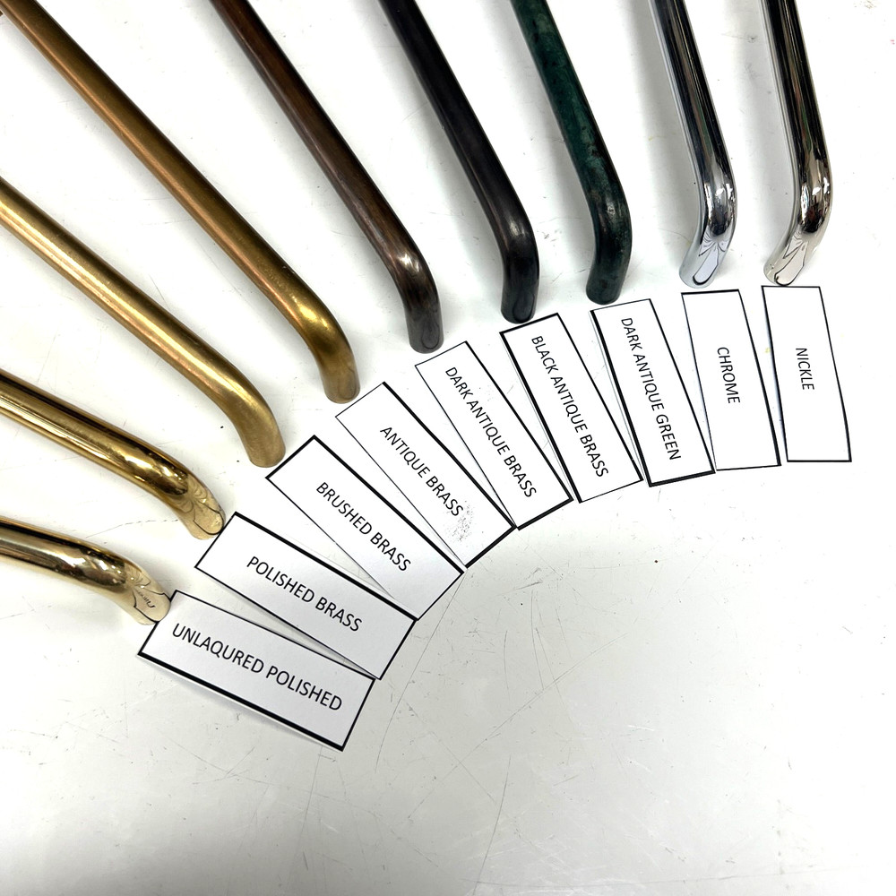 1 complete set version Small 11" wide Octopus HEAVY brass Stunning Solid heavy