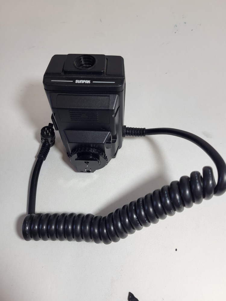 Sunpak CA-5 Remote Sensor for Electronic Flash Auto 522 handle mount UNTESTED