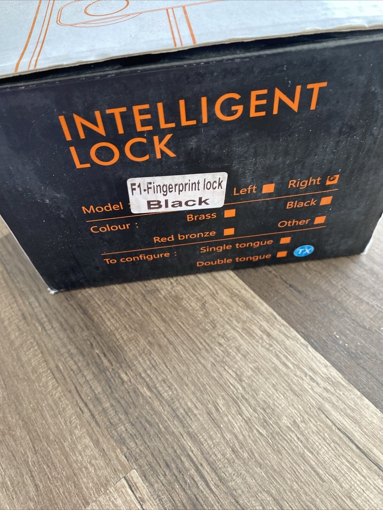 Intelligent Smart Lock F-1 Opens w/ Fingerprint, Security Card, Passcode, Key/AP