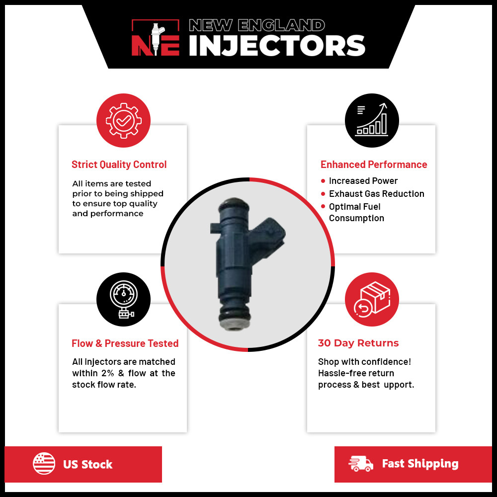 Reman Kawasaki Brute Force 750 Ninja 650 Teryx4 Vulcan Fuel Injectors 49033-0011
