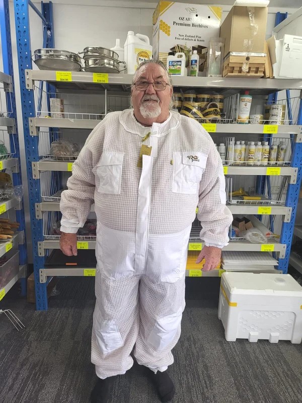 OZ ARMOUR 3 LAYER MESH VENTILATED BEEKEEPING STOUT SUIT