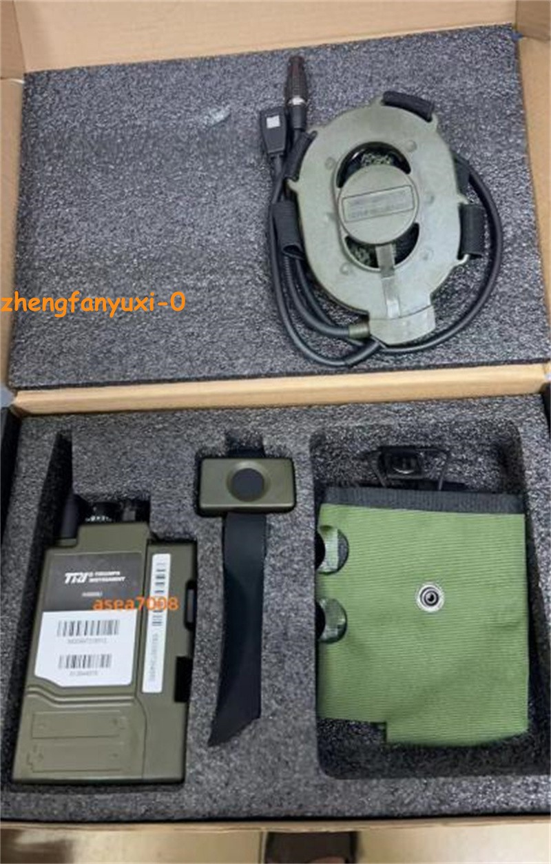 TRI PRR H4855U(L) Single Com LEMO Connector RADIO UK ARMY SELEX PRC 152 148 343