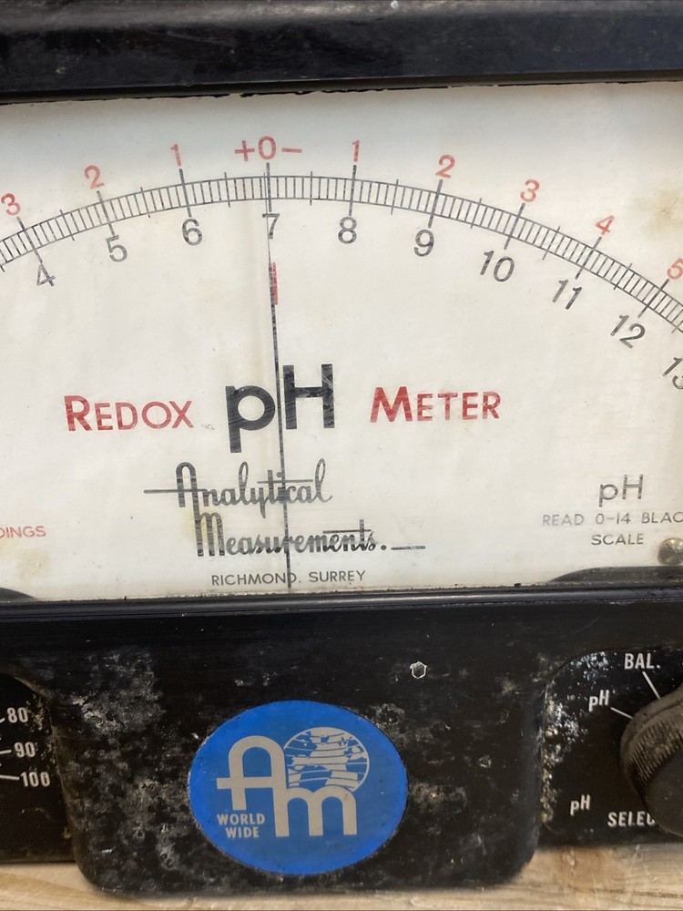 Redox PH Meter Vintage Analytical Measurements