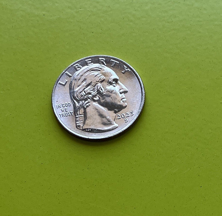 2023 D Jovita Idar Quarter Error Coin in Cod We Trust