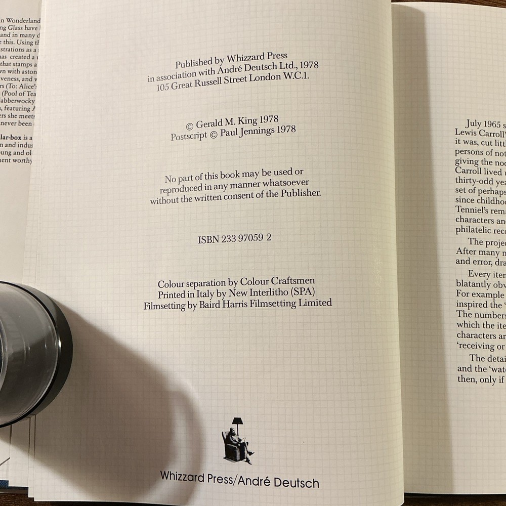 Alice through the puller box and what she found there by Gerald m King