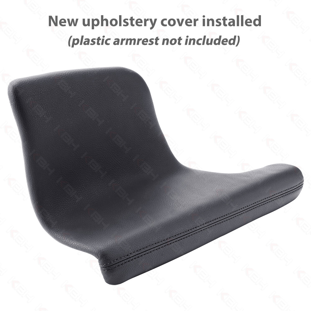 Pair Fits 2011-2016 2017 Honda Odyssey Door Panels Armrest Vinyl Cover Trim Gray