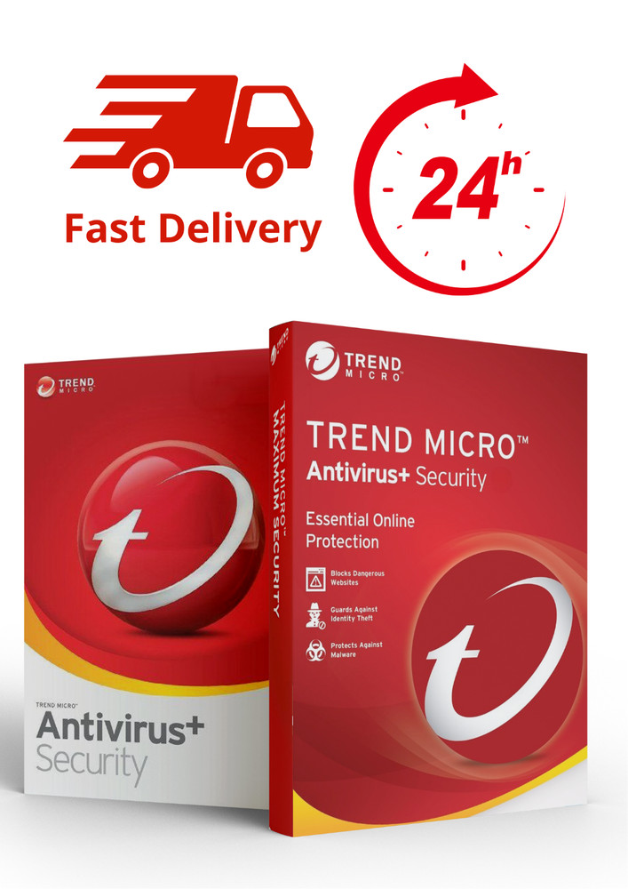 Trend Micro Antivirus Security 2024 -Pro- Home