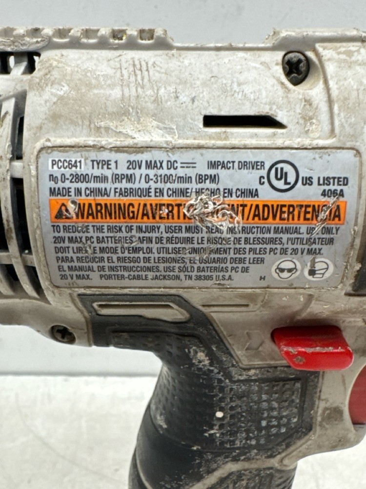 PORTER CABLE PCC641/PCC601 (P03063261)
