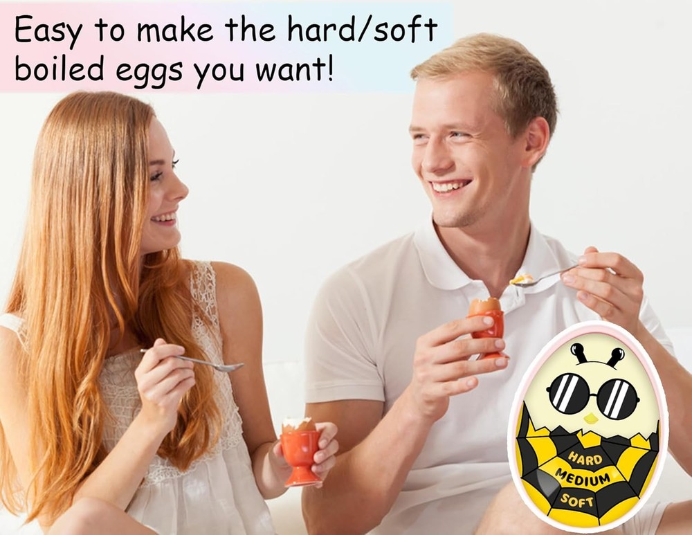 Egg Timer Soft Hard Boiled Egg Boiler Timer That Changes Color When Done