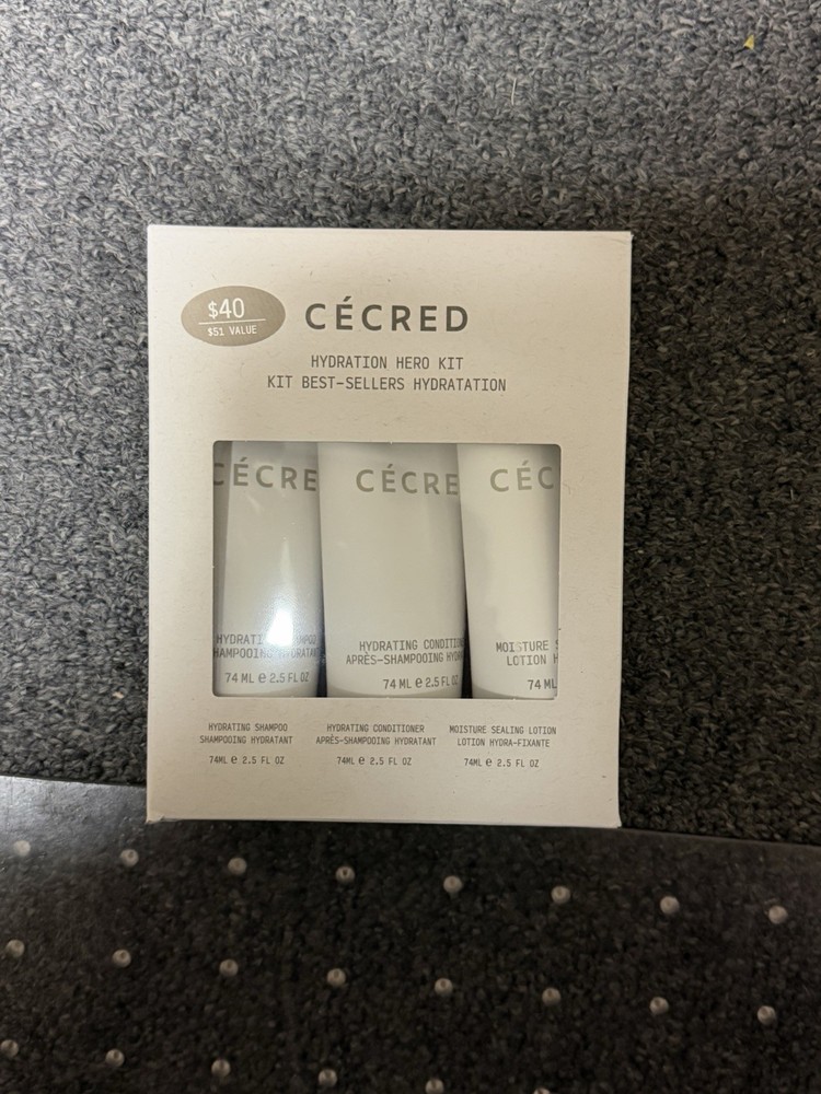 Cécred Hydration Hero Kit 2.5 Fl Oz Each Bottle (3pack Kit)