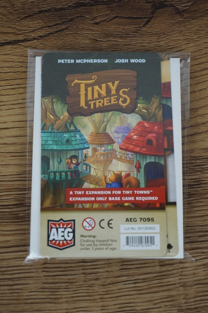 NEW TINY TREES PROMO Tiny Towns Board Game Expansion AEG
