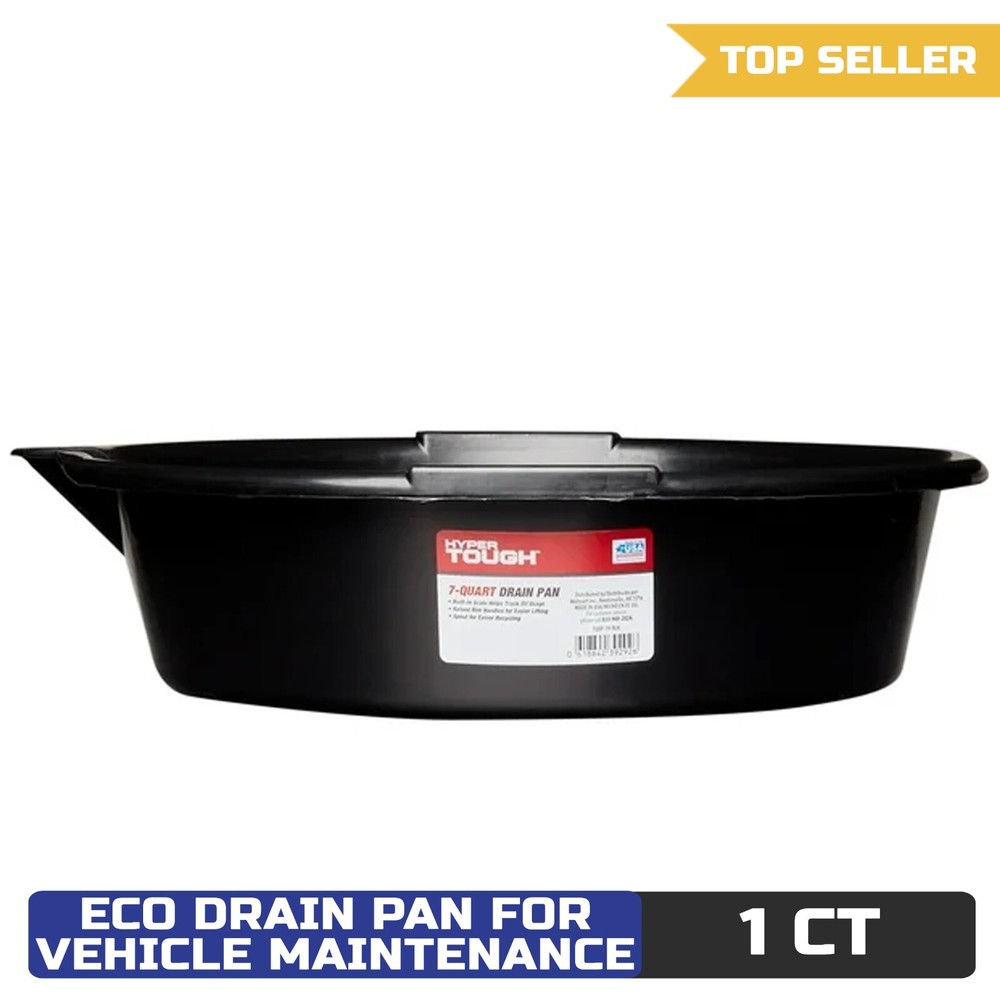 Hyper Tough 7-Quart Eco-Friendly Drain Pan