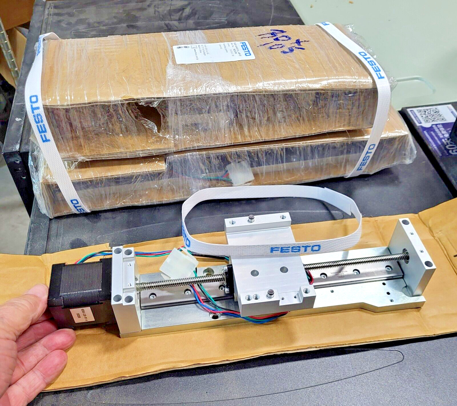 *NEW* FESTO linear actuator ELGC-LS-KF-53-...-6P-CS