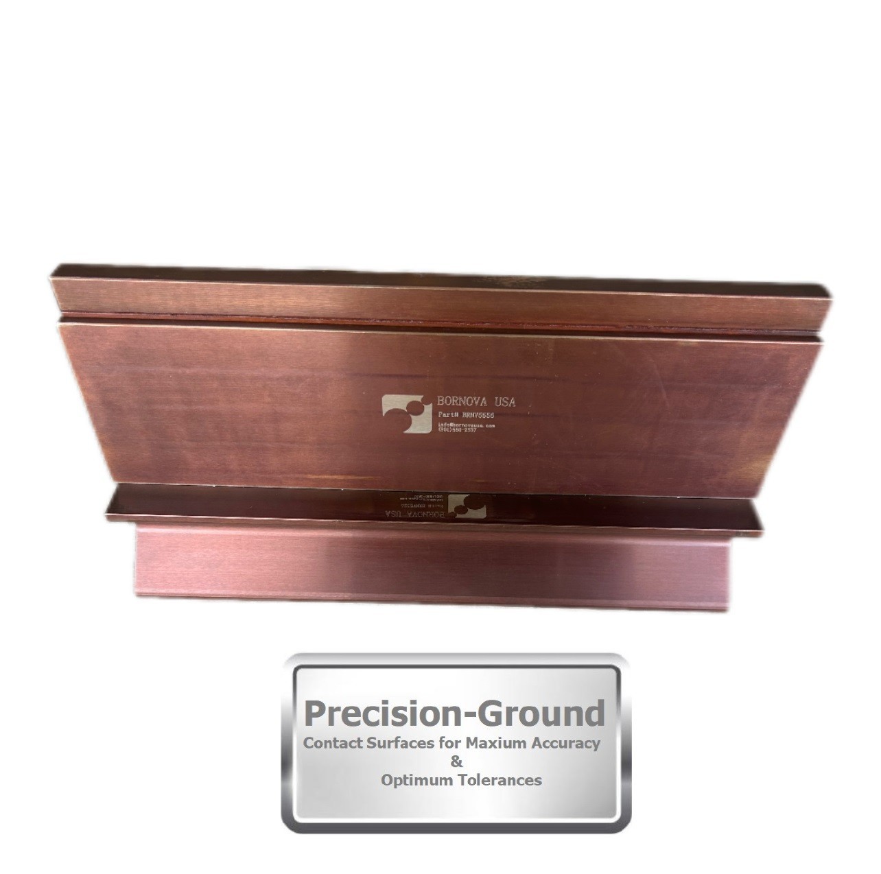 NEW 12" Press Brake Straight Punch (Height: 3.78") and 4-Way Die (2.36" sq)