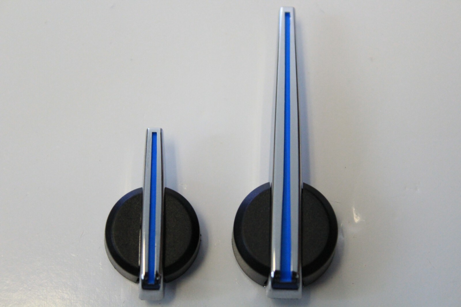 Premium Escalade Speedo Cluster Pointers Set 2003-2013 GM Black Chrome Blue New