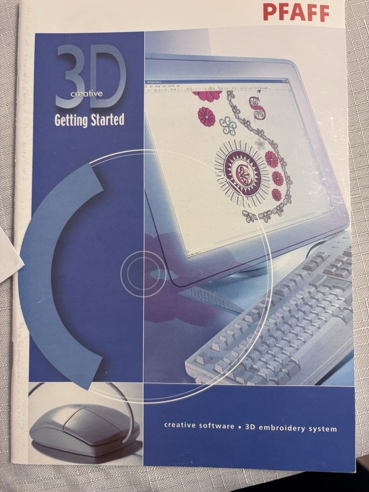 PFAFF 3D Creative Sketch Embroidery Software